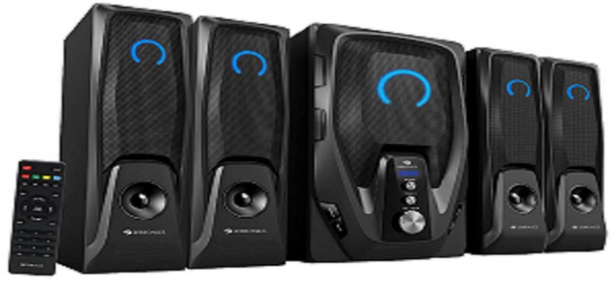 Zebronics launches its newest Mambo 4.1 Speakers