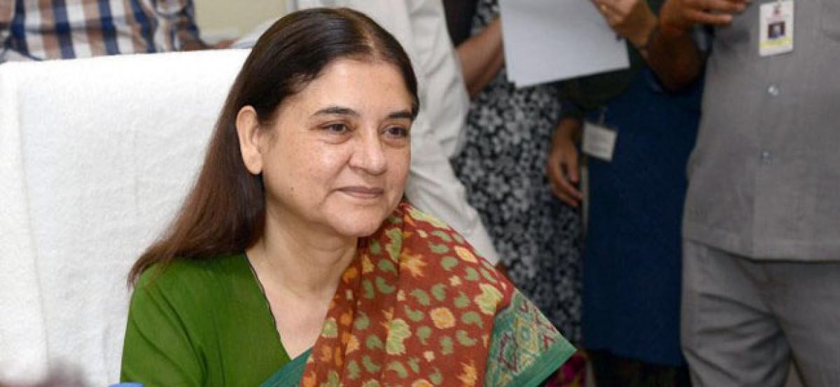 Maneke Gandhi visits CDM