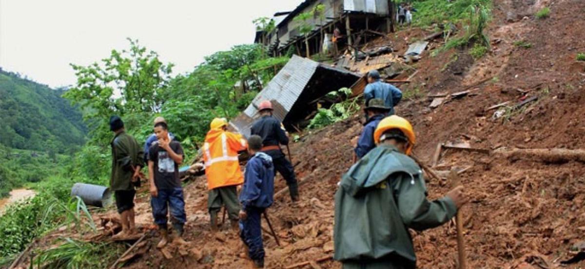 7 killed, 2 missing in Manipur landslides