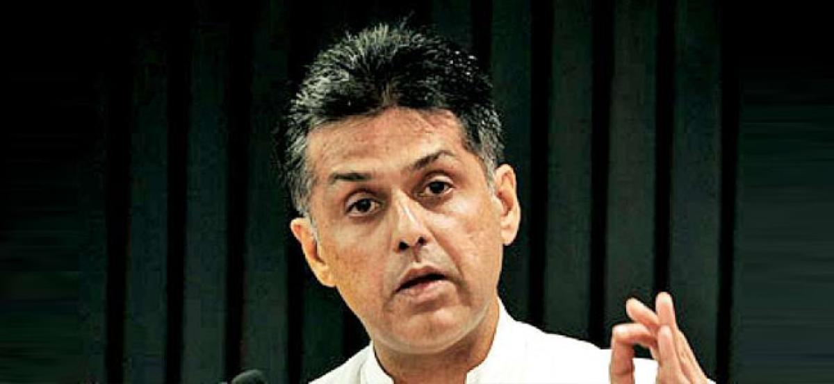 Let freedom reign: Manish Tewari in Ode to Free Speech