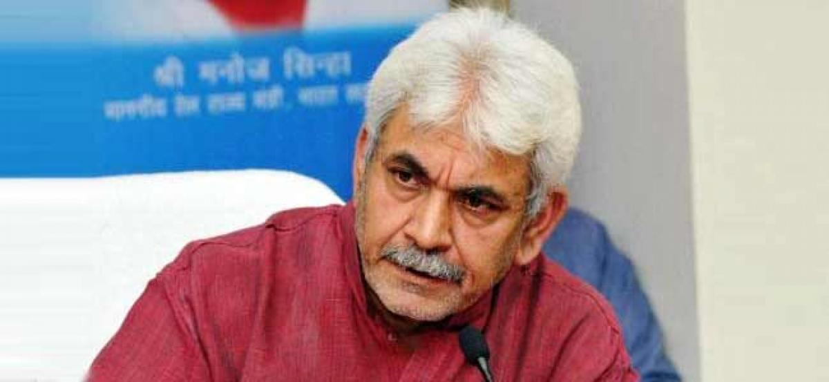 Ayodhya railway station will be a replica of Ram Temple: Manoj Sinha