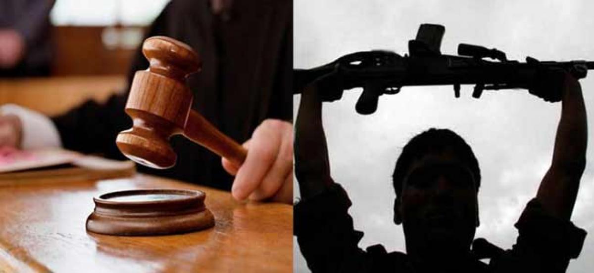 Maoist sentenced to 27 months in jail under Arms Act