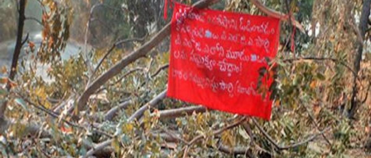 Maoist writings appear in Tadwai