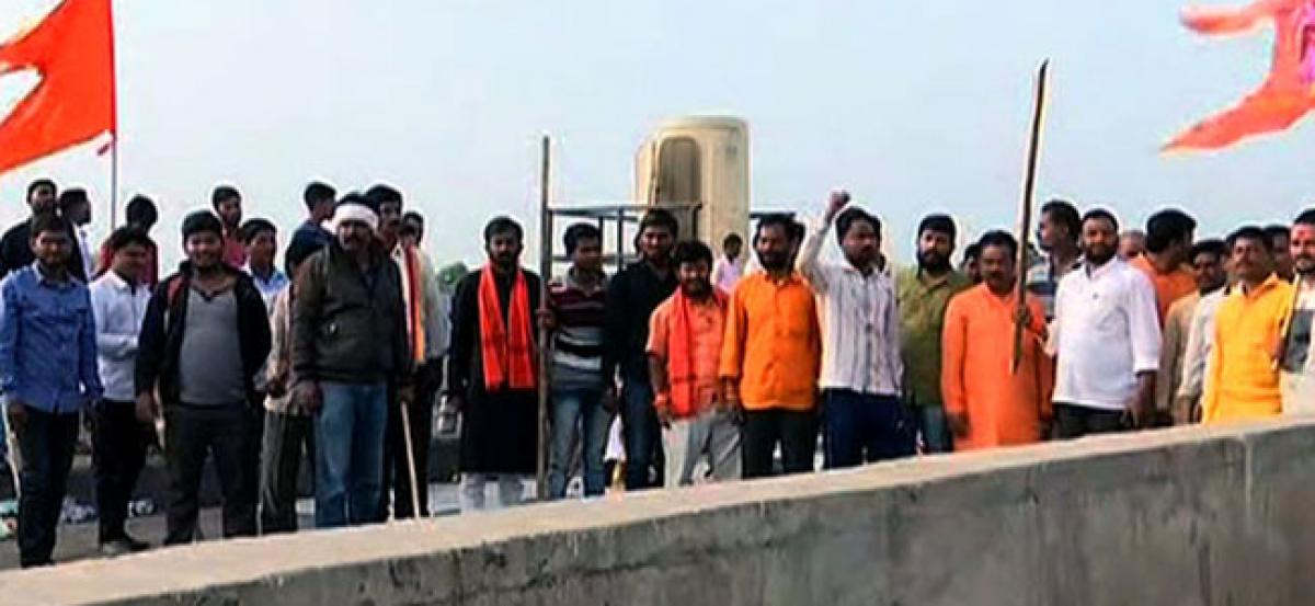 Maratha reservation stir continues in Aurangabad