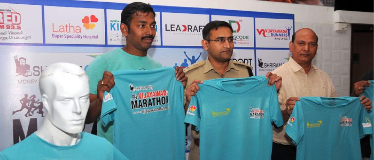 Vijayawada Marathon Run on Nov 11