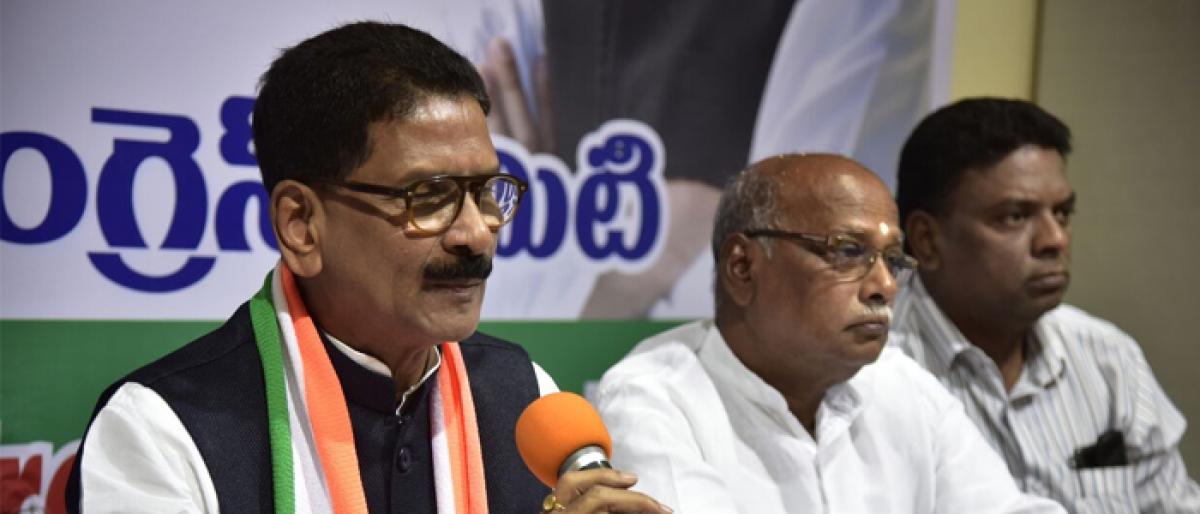 KCR trying to sway EC for early polls: Congress