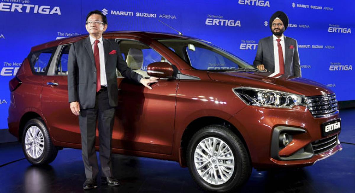 Maruti drives in new Ertiga at 7.44L