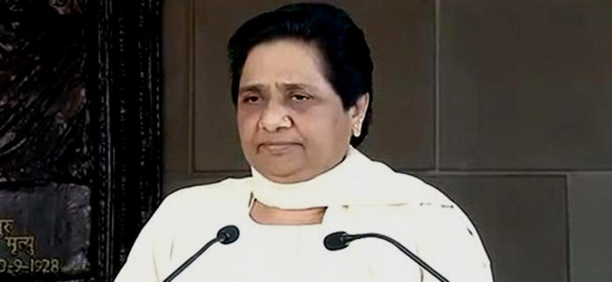 BSP will not participate in RJDs Patna rally: Mayawati