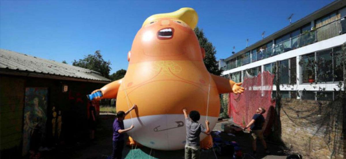 Mayor Sadiq Khan approves giant Trump Baby balloon to fly over London during US President visit