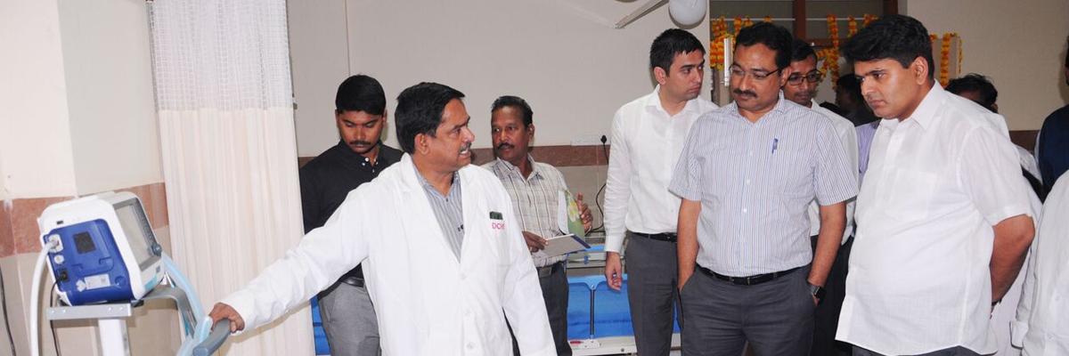 Gynace ICU in govt hospital inaugurated