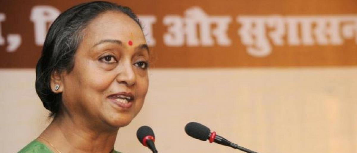 Meira Kumar made a  scapegoat by Congress