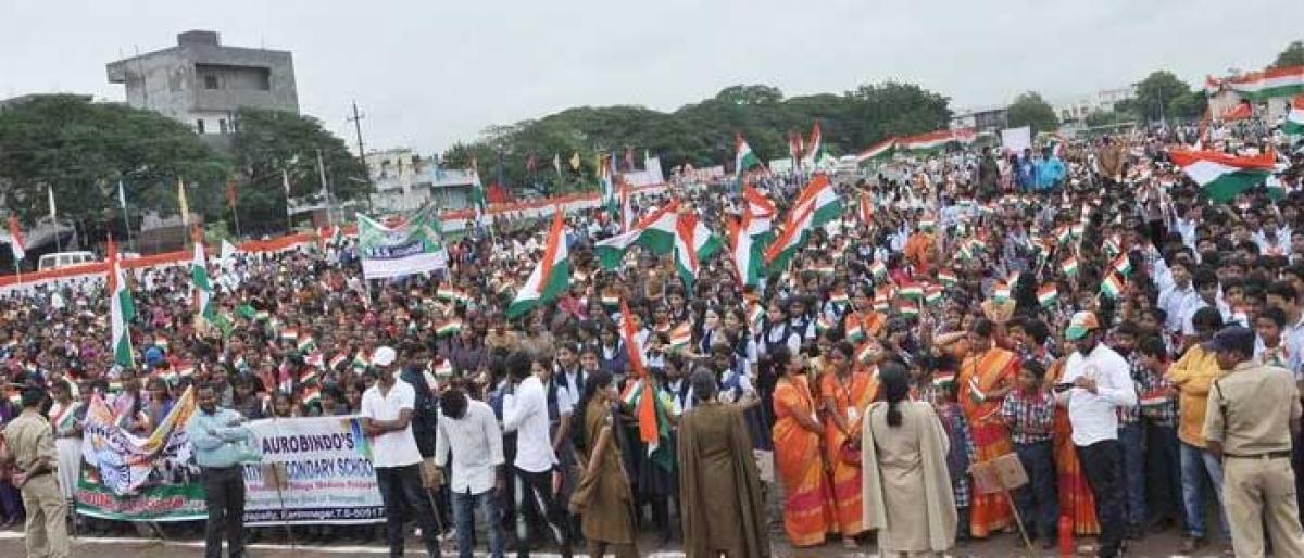 Mega rally espouses national integration