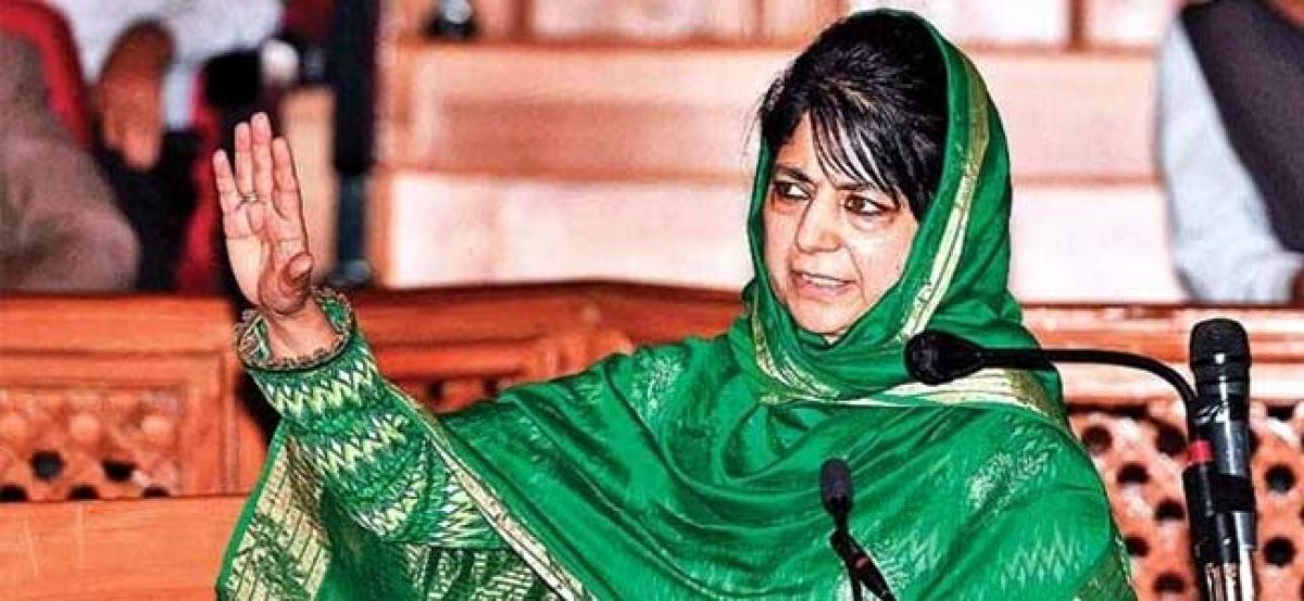 Pakistan will have to reciprocate Indias peace moves: Mehbooba Mufti