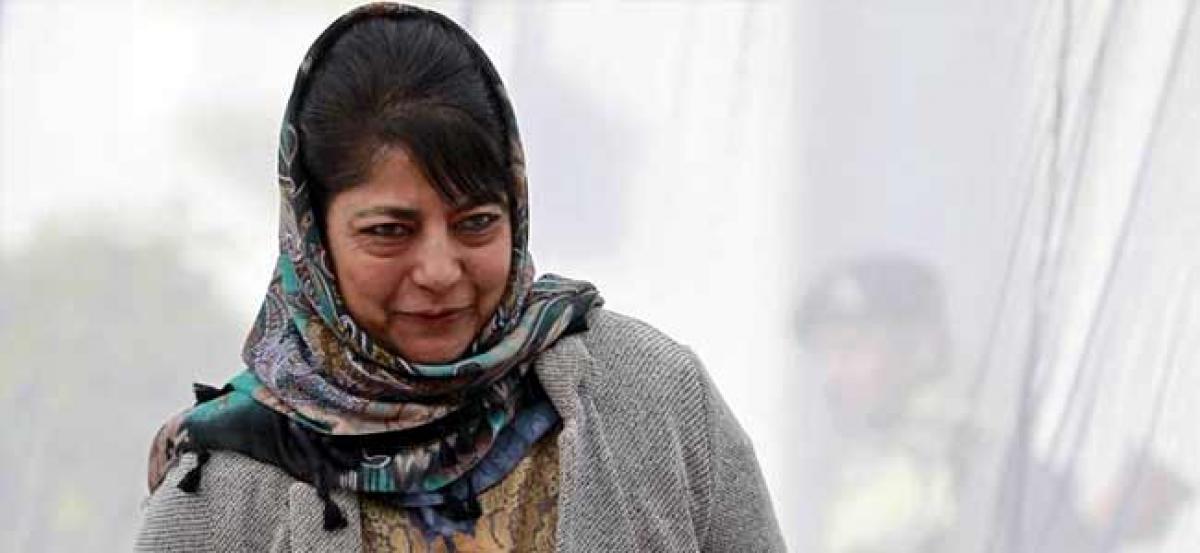 Positive changes witnessed in Kashmir: Mehbooba