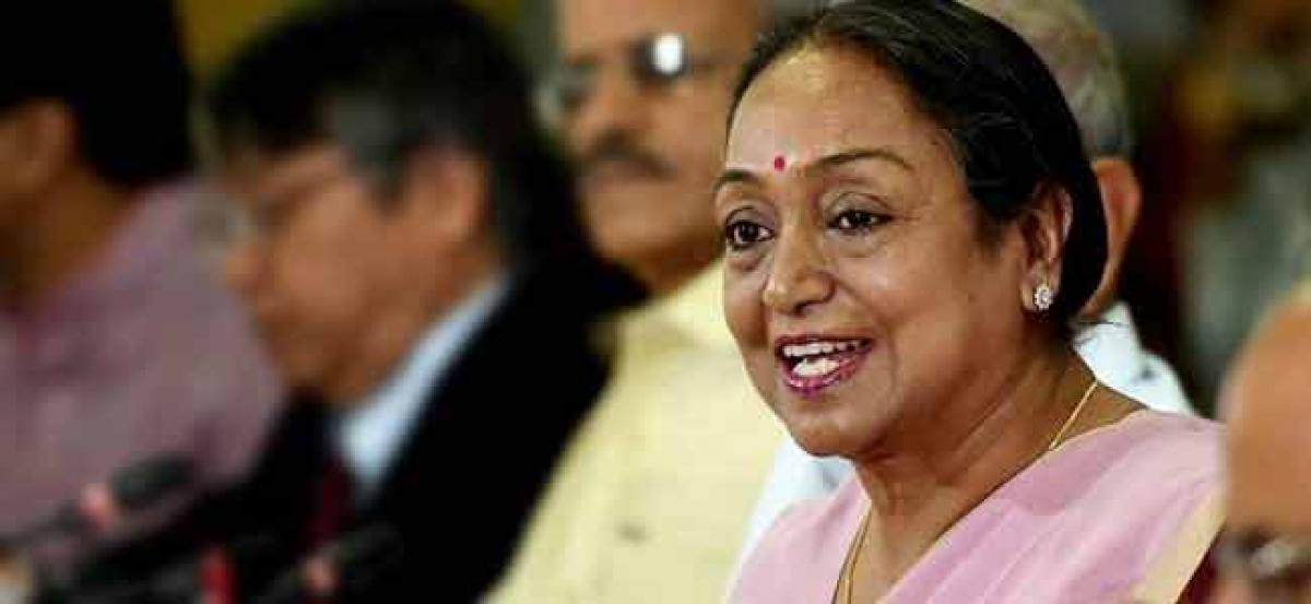 Meira Kumar to meet victim Dalit families of Sircilla