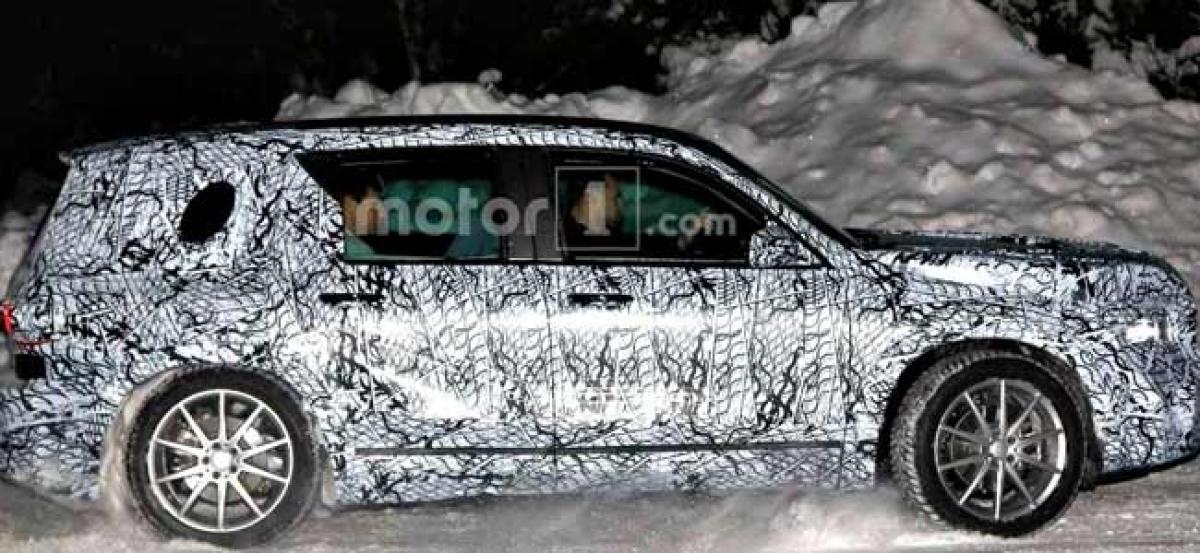 Mercedes-Benz GLB SUV Spied For The First Time