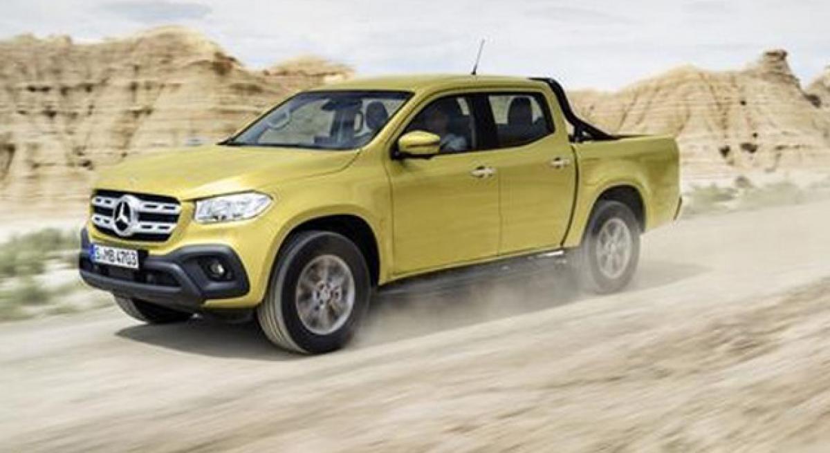 Mercedes X-Class pick up revealed