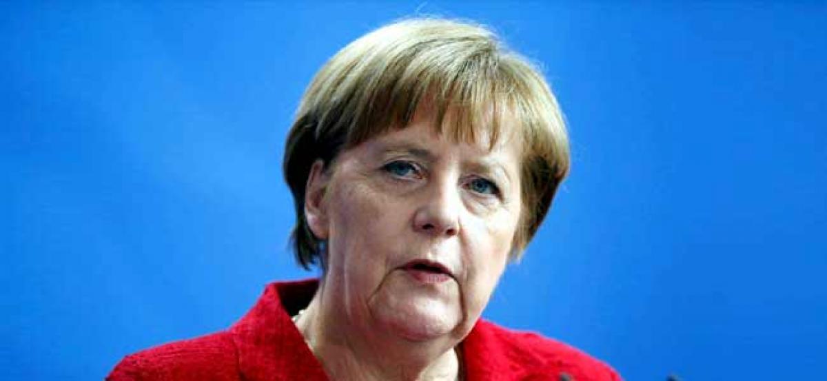 Germanys Angela Merkel calls for end to massacre in Syria