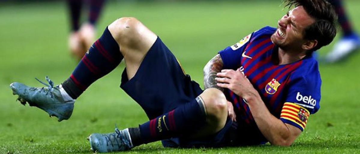 Tests confirm Messi suffers broken arm