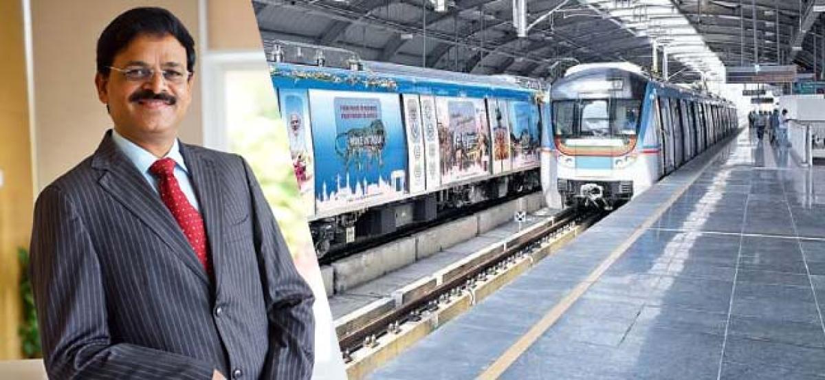 Hyderabad Metro Rail sets record, touches 20 million mark