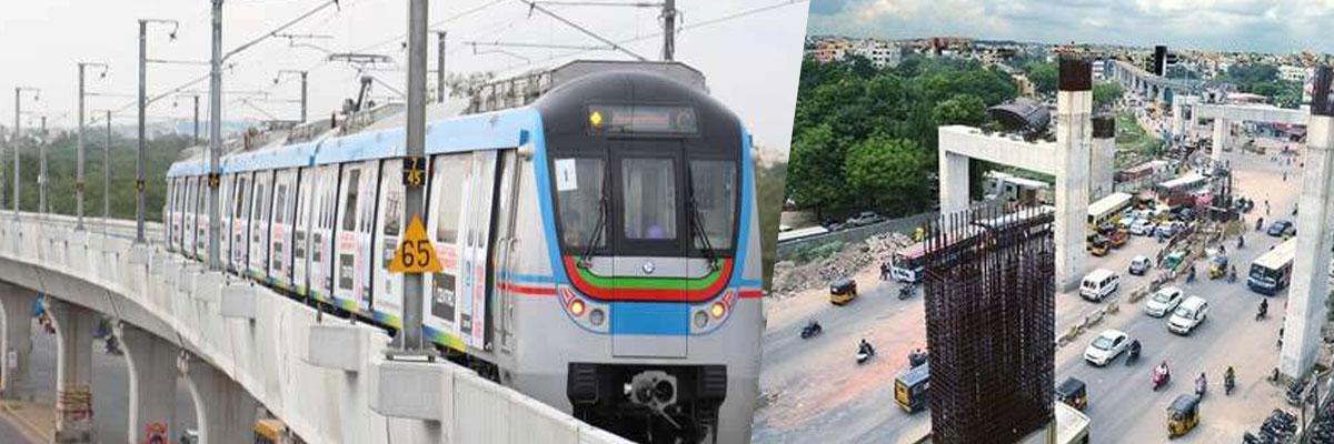 Metro works at Hitec City to be completed by January end