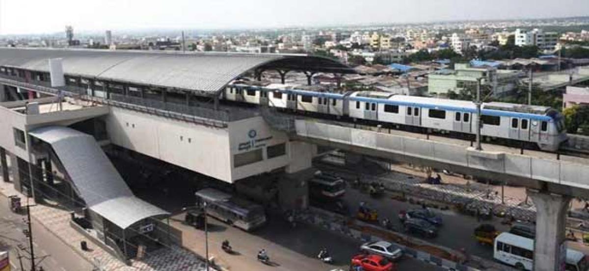 Hyderabad Metro has record footfall on its newly inaugurated LB Nagar- Miyapur service line