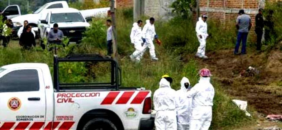 At least 19 bodies found in unmarked graves in Mexico: official