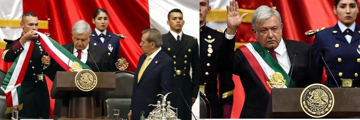 New Mexican President sworn in