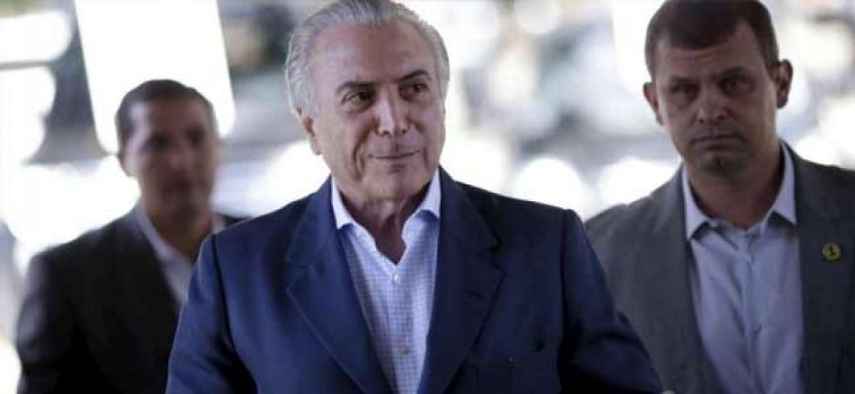 Brazil: Federal police file fresh corrpution charges against President Michel Temer