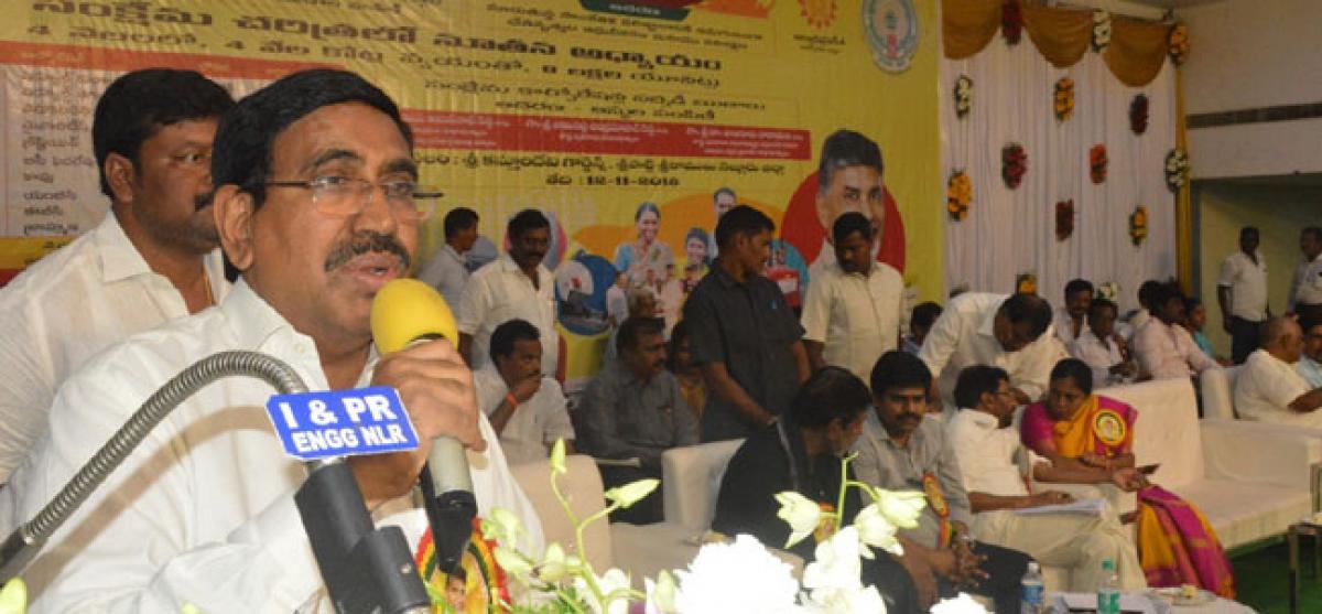 AP Govt aims to ground 8 lakh units: Minister P Narayana