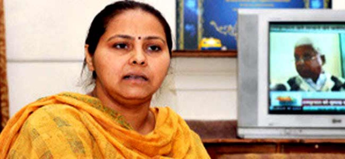 ED files chargesheet against Lalus daughter Misa Bharti