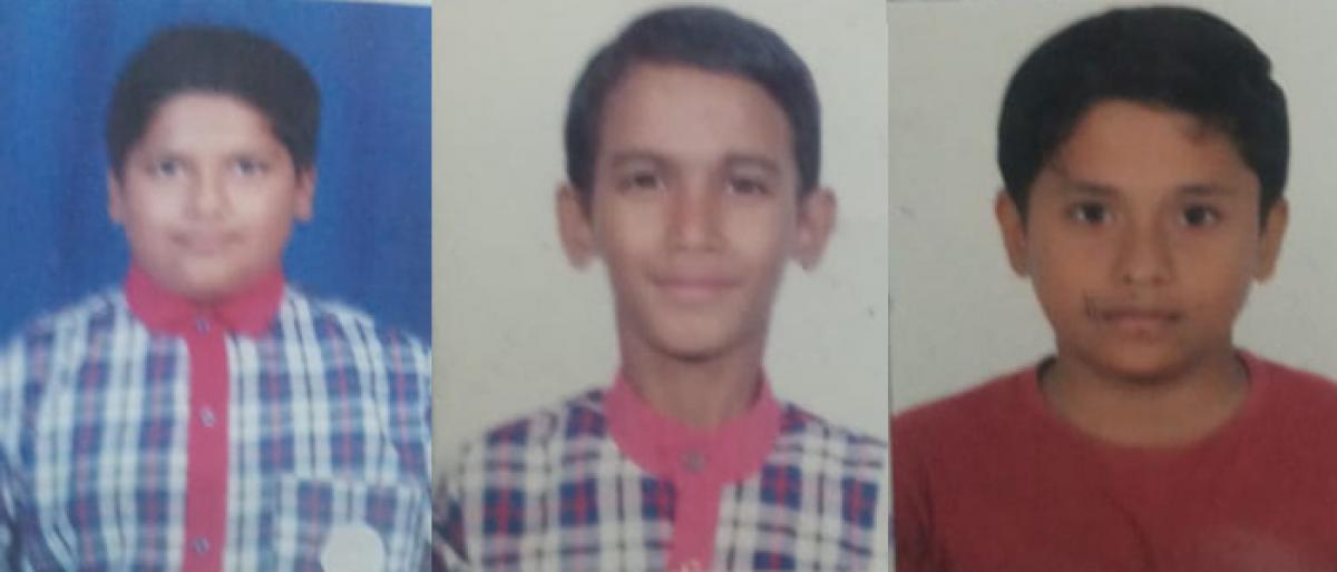 Bollaram police found three missing students of KV in Mumbai