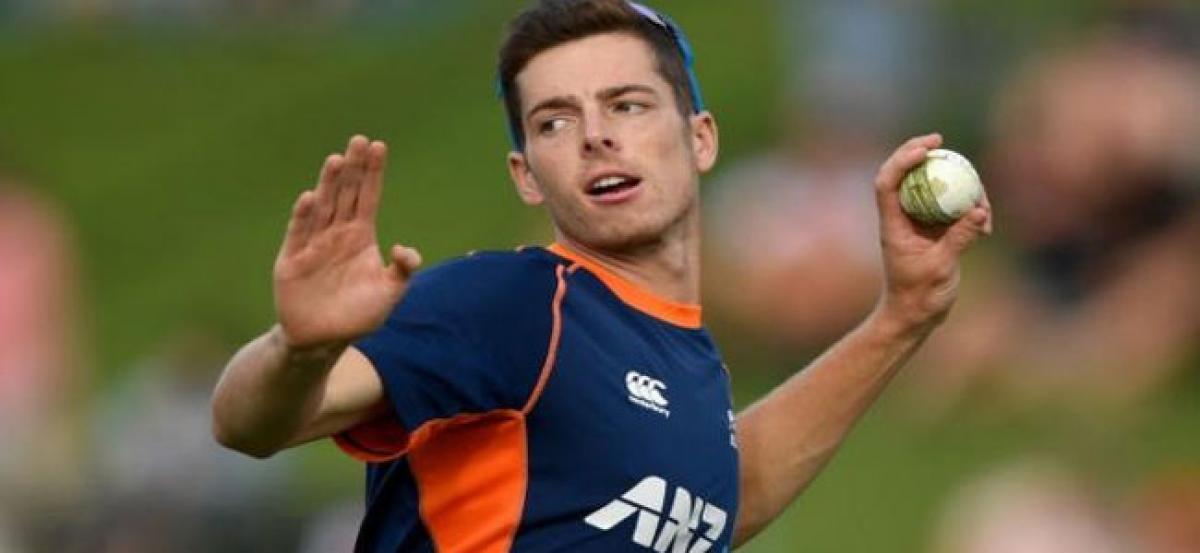 Mitchell Santner sidelined with knee injury