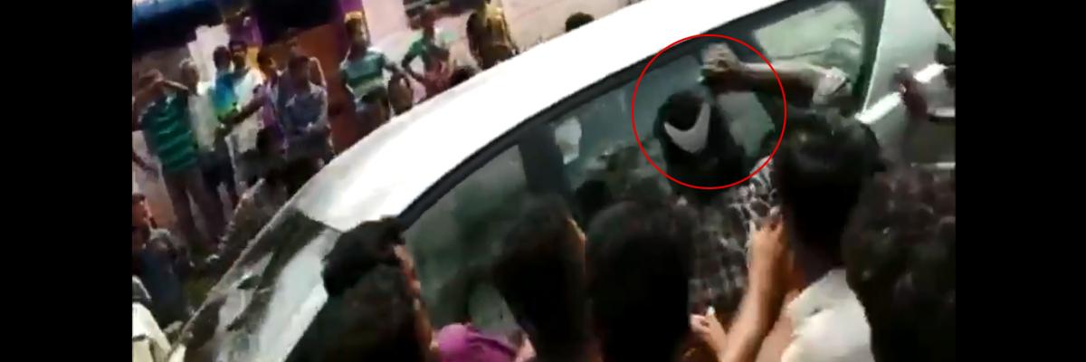 Video: Cyclone-hit Nagapattinam sees man threaten TN minister with sickle