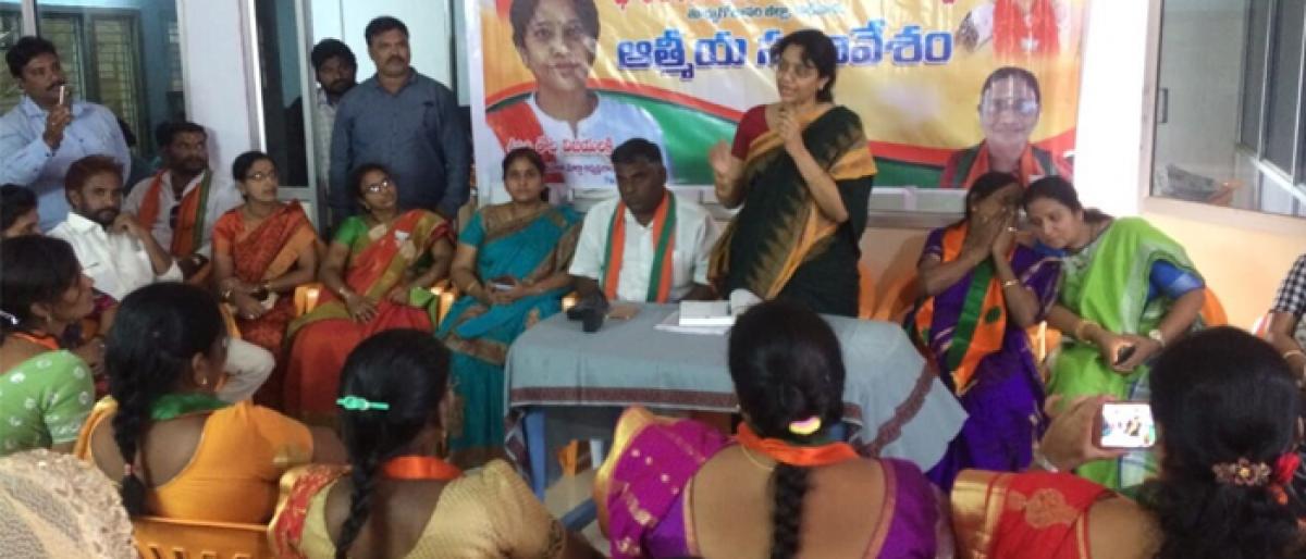 Strengthening of Mahila Morcha top priority in Kakinada