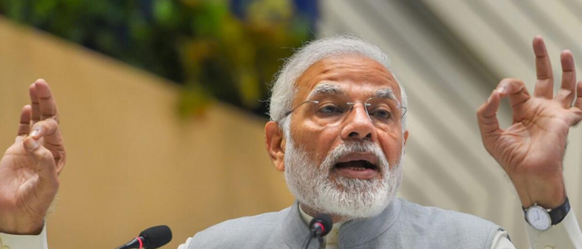 Innovate to make life easy, PM Modi tells Indian universities