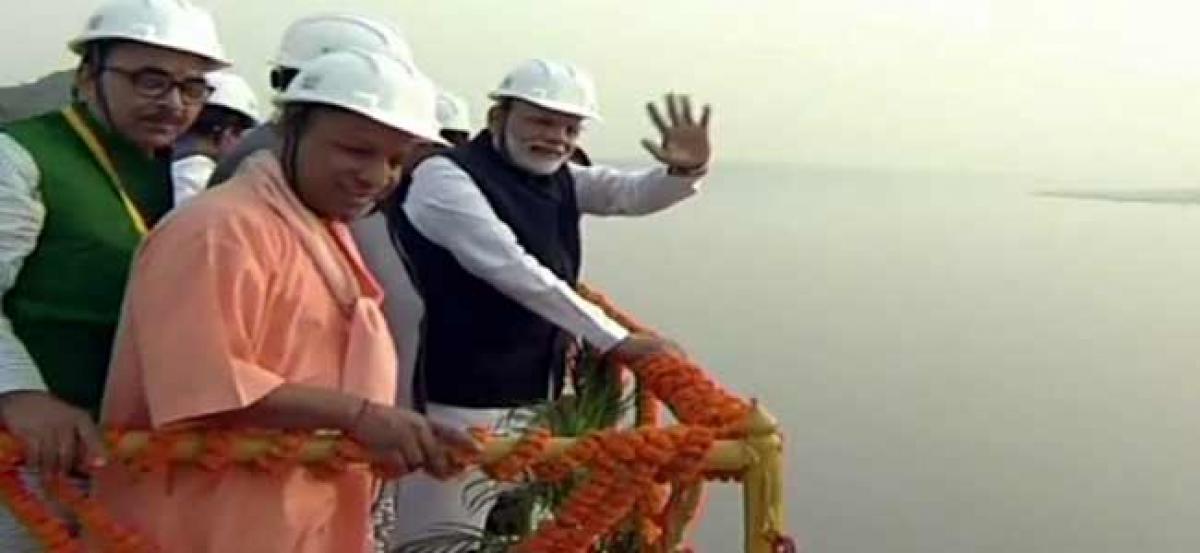 Modi in Varanasi: PM inaugurates first multi-modal terminal on Ganga river