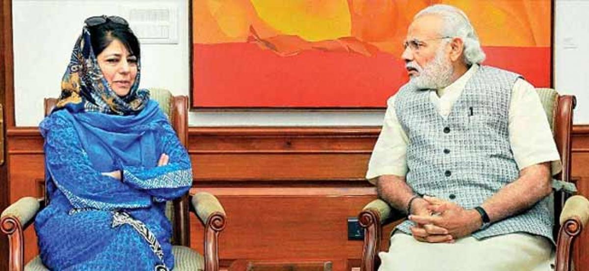 Reminiscing golden times under Vajpayee, Mehbooba says she suffered during alliance with Modi govt