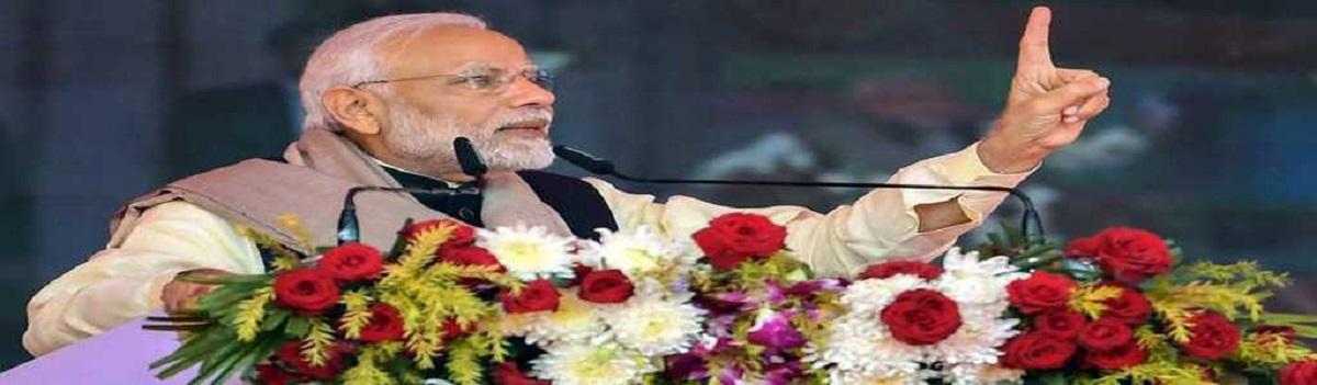 PM Narendra Modi says Congress weakening Army, launches Rs 1,000 cr projects