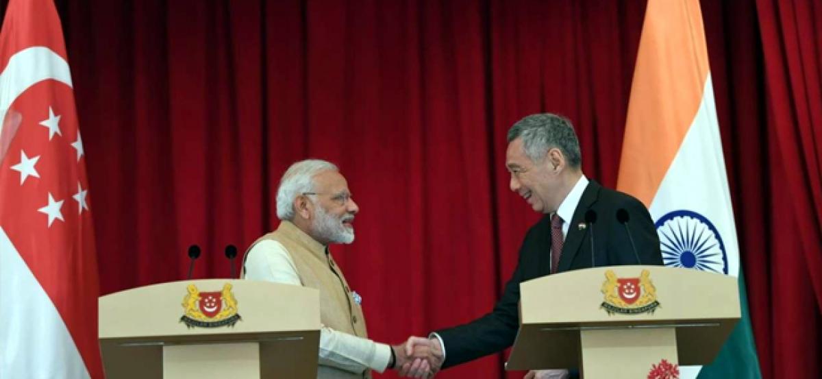 India, Singapore joint statement call for friendly maritime environment in Indo-Pacific region