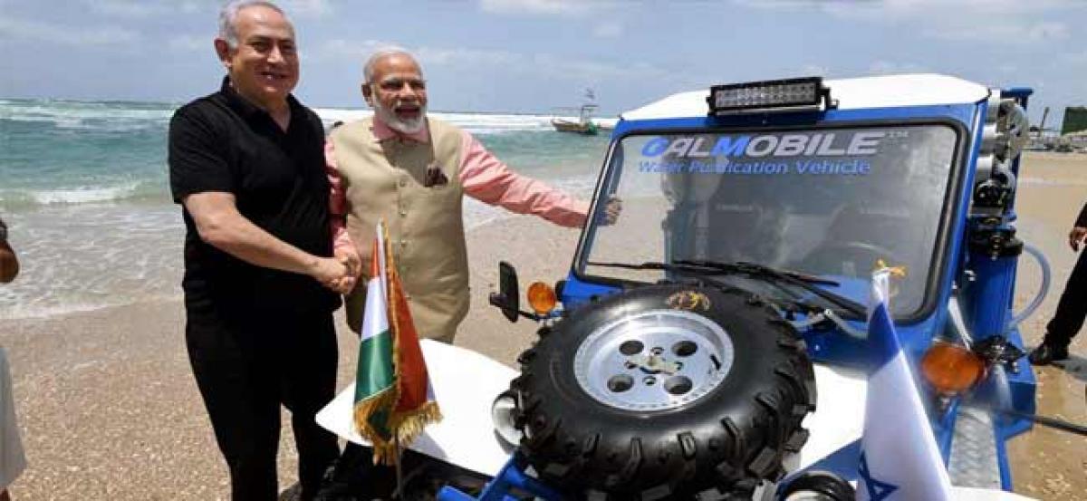 Israeli PM Benjamin Netanyahu to gift water desalination jeep to friend Modi on India visit