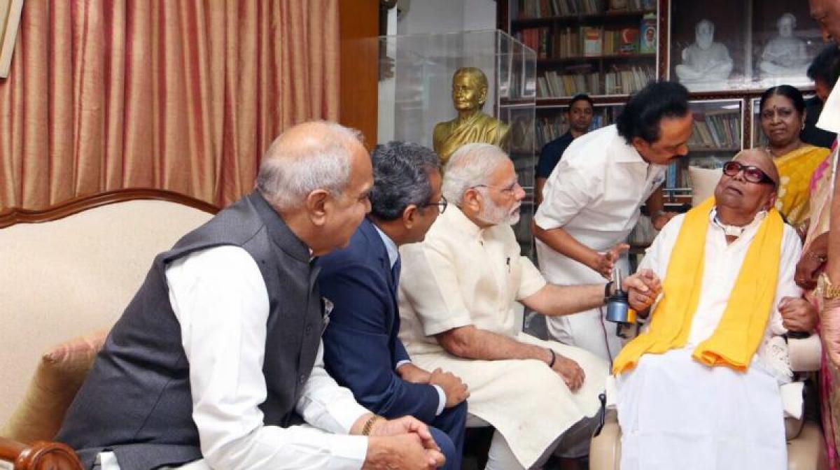 Modi invited ailing M Karunanidhi to Delhi for treatment: MK Stalin