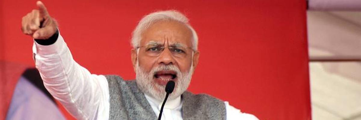 PM Modi defends Indian Army, attacks Congress on asking proof of surgical strikes