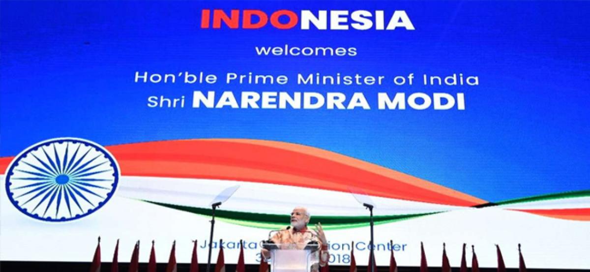 In his first visit to Indonesia, PM Modi gifts 30-day free visa and Kumbh Mela invite