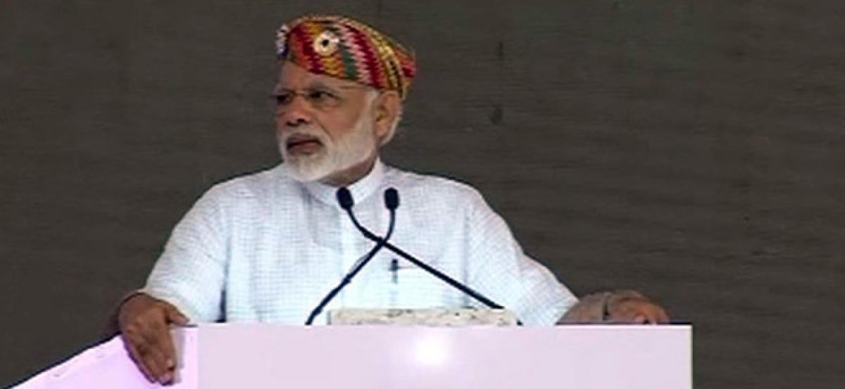 Rajasthan: PM Modi tears into former govt. over delay in constructing Chambal river bridge