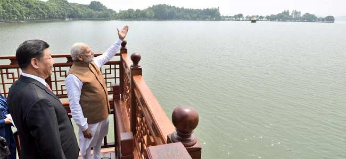 Check out pics of PM Modi and Chinese President Jinpings boat ride for peace, prosperity and development