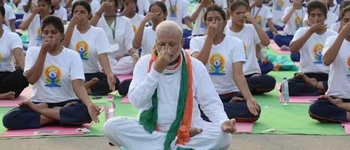 PM Modi to lead 55000 Yoga enthusiasts in Dehradun