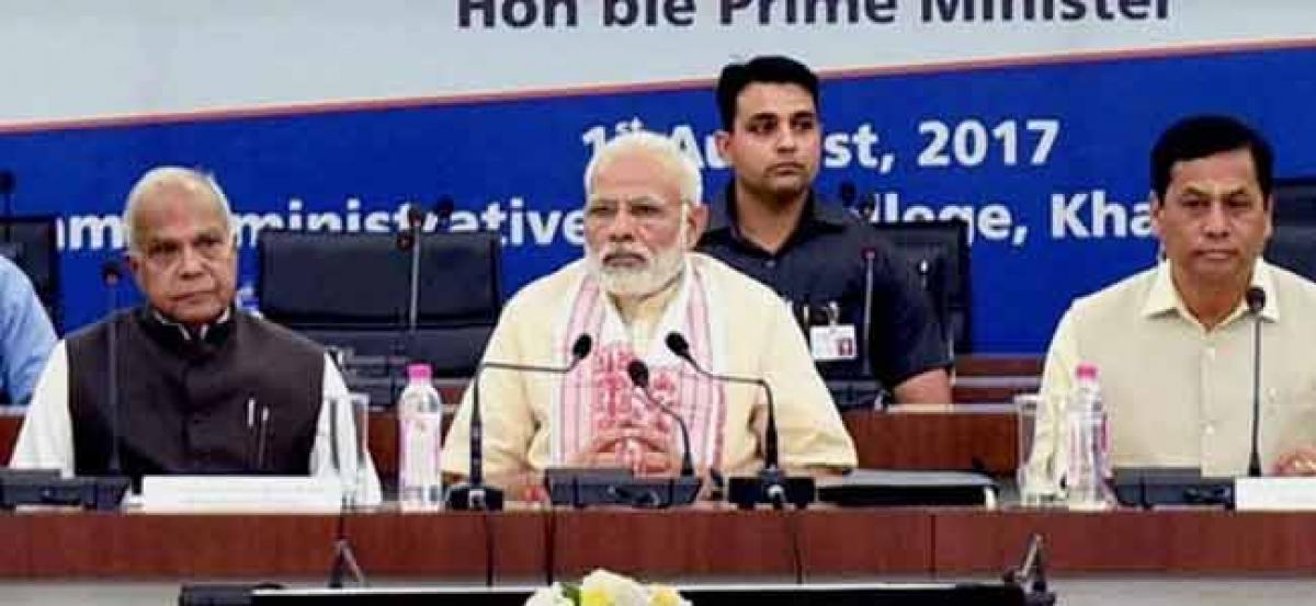 PM announces Rs 2,000 crore to combat northeast floods