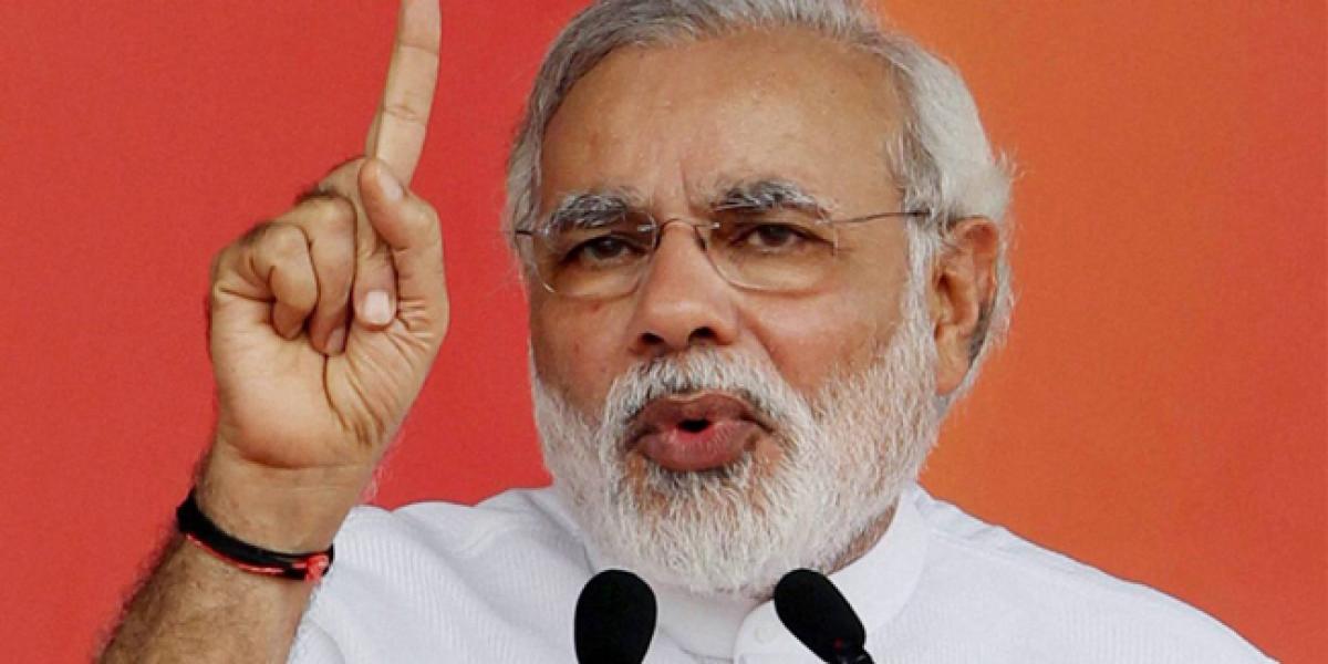 Narendra Modi aims at double-digit growth