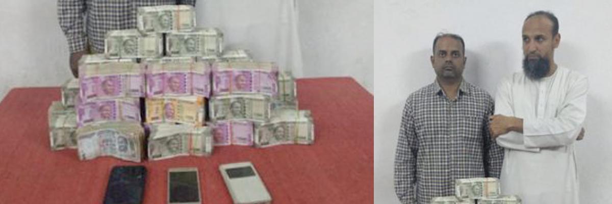Hawala money of Rs 97 L seized in Hyderabad, 2 held